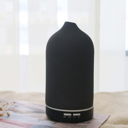 Sleek Frosted Ceramic Oil Diffuser for Home