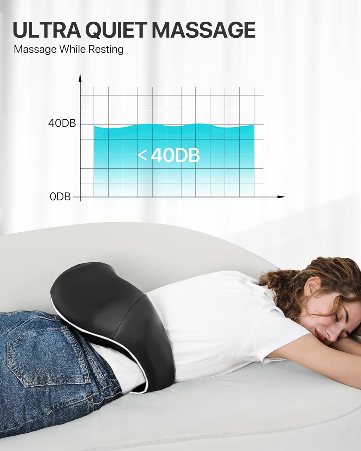 Shiatsu Neck & shoulder Massager with Heat - 8 Rotating Nodes